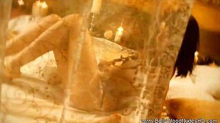 Petite Brunette Teases With Erotic Striptease?