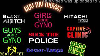 Petite freshman Alexa Rydell dobi obvezni Hitachi orgazem od zdravnika v Tampi