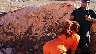 Officer Makes Inmates Suck His Dick!