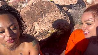 Officer Makes Inmates Suck His Dick!