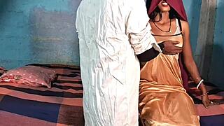 desi step sister in sexy night dress gets oral and pussy fuck