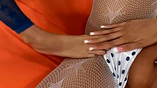 emotional threesome with milf babe.