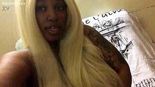 What is Brat Hazelnut doing with blonde and ebony?