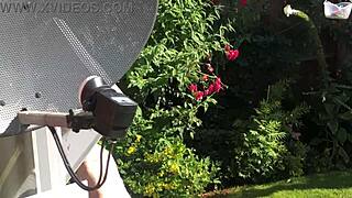 my sexy neighbor with big tits and saggy ass