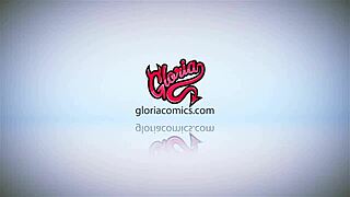 gloria uses a vibrating toy to win over the bad boss in this cartoon. 😉