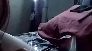 latina slut giving sloppy deep throat to monster cock 😜