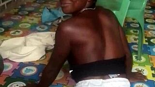 Crazy bitch says, 'I love twerking naked after sexy clothes.'