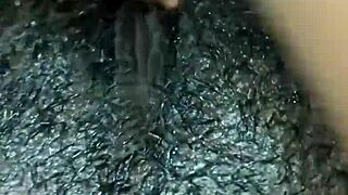 Black Babe Masturbates Wet Pussy Solo With Anal Play Late Night