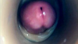 internal camera captures pussy fuck ending in huge cumshot