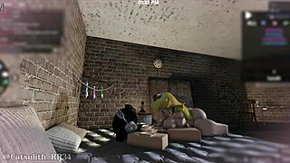 Peach Offers Me Head in the Other Castle Sex with a Follower 20