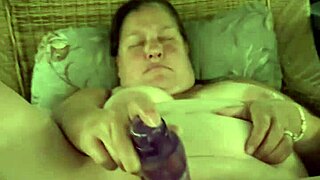 Bbw vibrator play at campsite – outdoor fun?