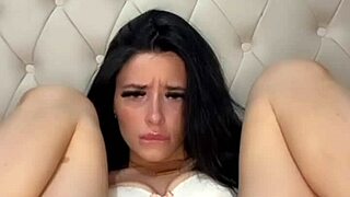 Horny british slut plays with herself