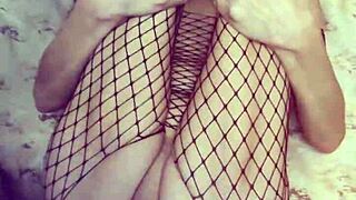 Amateur Home Couple Filming Intimate Moments In Lingerie