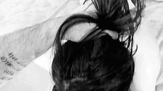 Arousing Kitchen Sex Lesbians Cum