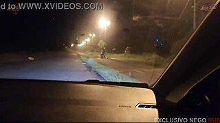 Wow, wife gets fucked by stranger's huge cock, forgets husband filming! 😲