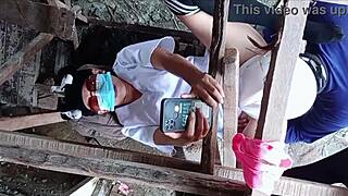 company nurse and construction labor playing at site