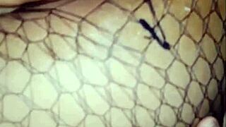 i opend my wife's greedy ass for her lover to fuck her good, she's a slutty wife