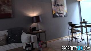 propertysex - stunning real estate agent turns out to be naughty escort