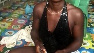 Crazy bitch says, 'I love twerking naked after sexy clothes.'