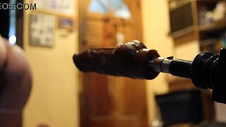 Hey, check out this mature fuck machine in action