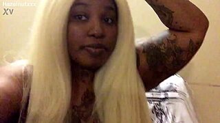 What is Brat Hazelnut doing with blonde and ebony?