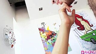 this babe natural beauty anna morna getting her hardcore pussy loaded with cum, wow