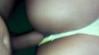 I am eating her big ass from behind.