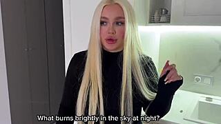 Young landlady in stockings hasn't had SEX in ages, I HAVE TO FUCK her or pay rent