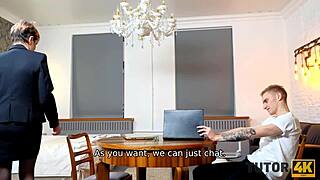 I recall the tutor with short hair having an affair with her disciple