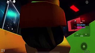 Having sex with bunny friend in Roblox