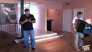 Thieves Give Brunette Intense Anal Threesome!