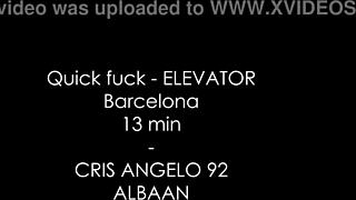 Blackout in Spain, stuck in elevator during first time.