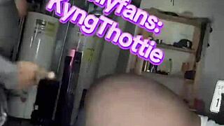 Spent time with grandma and roommate casually.