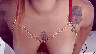 i bought new lingerie and flashed on camera