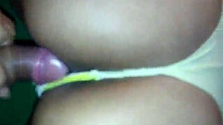 I am eating her big ass from behind.