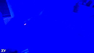 Enjoying the blacklight fetish with toes and footjob 😘