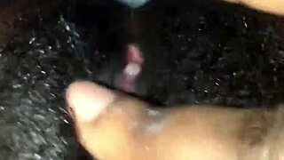 Black Babe Masturbates Wet Pussy Solo With Anal Play Late Night