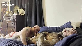 feeling the intense bareback fucking with tattooed cubby maximus