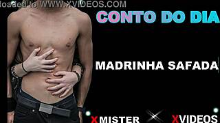 Madrinha safada fucks Brazilian amateurs