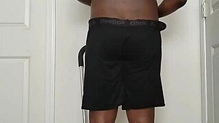 starting the day by undressing and spreading ass wide open