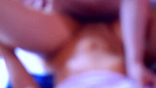 Stepmom cheats with stepsister's sports companion in private house