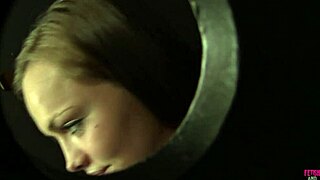 Redhead Monica KNEELS in CONFESSIONAL with BIG COCK in MOUTH