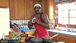 cute teen 18+ newbie gets spitroasted by big black cocks in a rough session