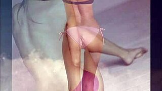 i'm showing off my sexy bikini, but i tripped a bit.