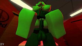 blonde snowbunny gets railed by monster cock