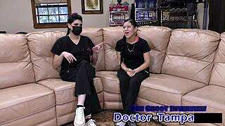 Bratty Orphan Cheerleader Physical Exam