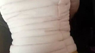 Fucking ass in abandoned hospital, Chilean brunette gets semen in mouth and face