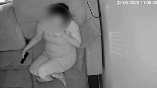 I caught my wife watching porn and masturbating while i was waiting to get home from work