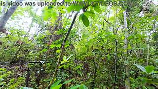 Thai Girl Fucks in Forest Before Foraging