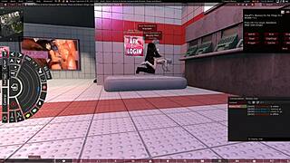 Second life character looks like a hot demon